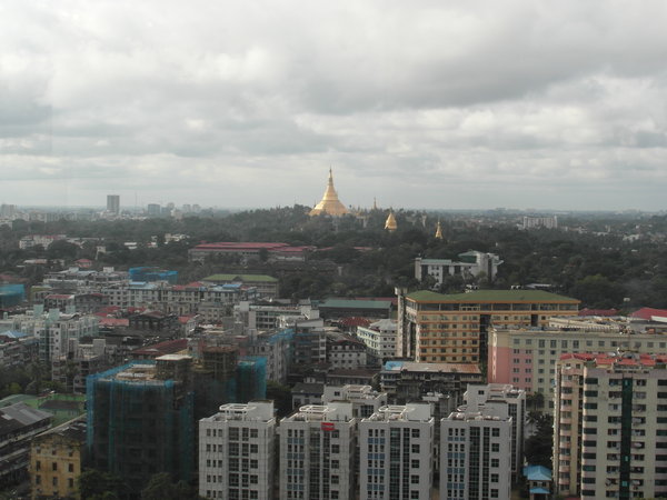 Rangoon, towards the Shwedagon Pagoda