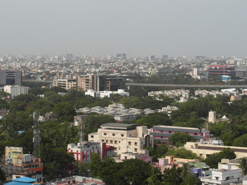 Chennai View, from St Thomas Mount