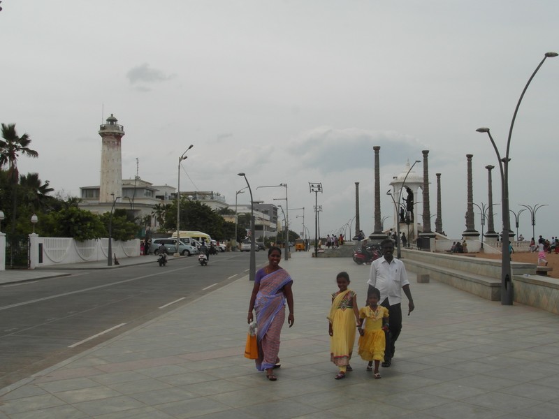 The Pondicherry Seafront