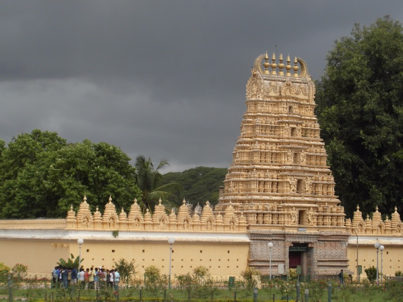 Hindu Temple Entrance