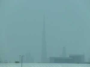 The Burj Khalifa Tower (828m)