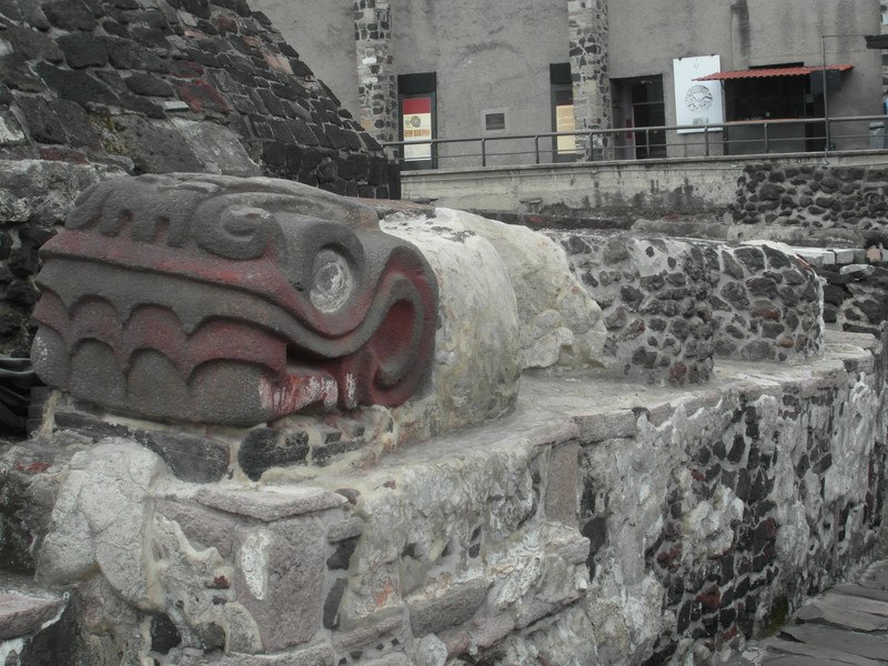 Templo Mayor Aztec Ruins