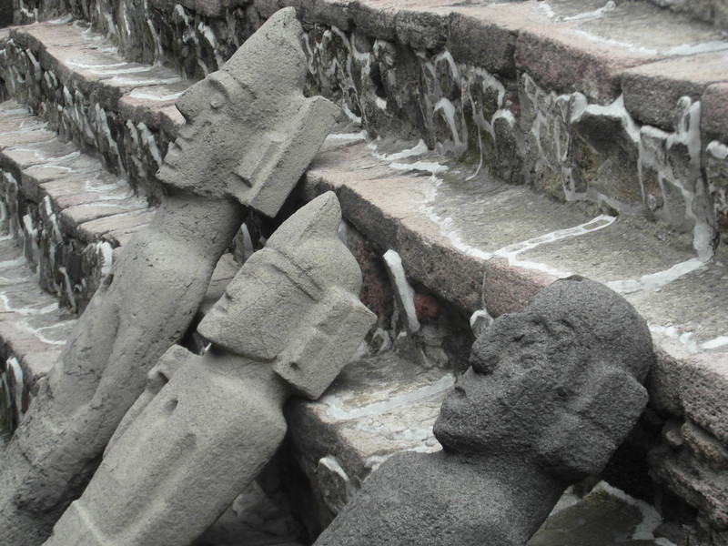 Templo Mayor Aztec Ruins