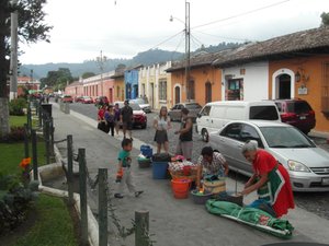 Antigua Street Scene