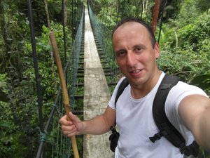 Me, Jungle Canopy Bridge