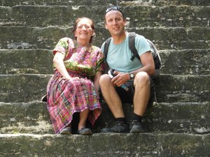 Me and Tona, Guatemalan Tourist