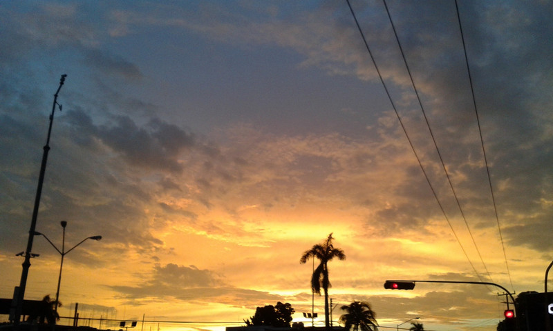 Sunset Over Merida