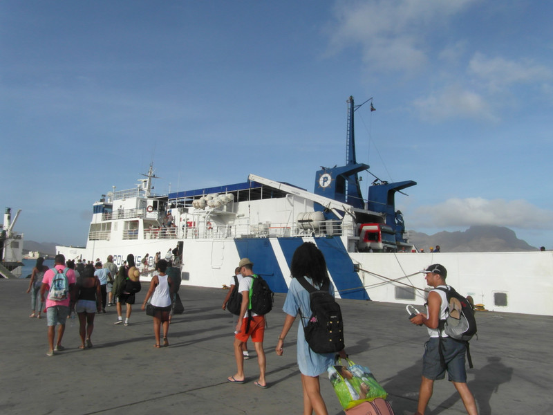 Ferry to Santo Antao