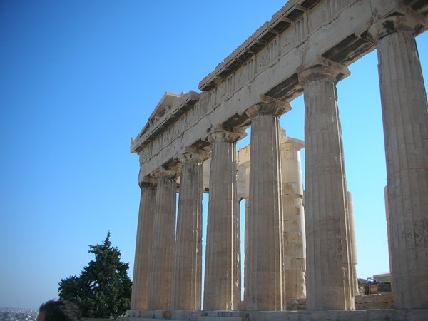 Back of the Parthenon
