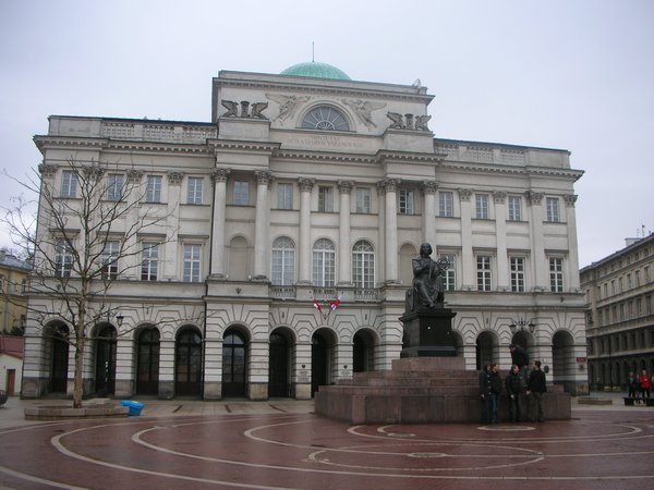 Copernicus statue (also from Poland