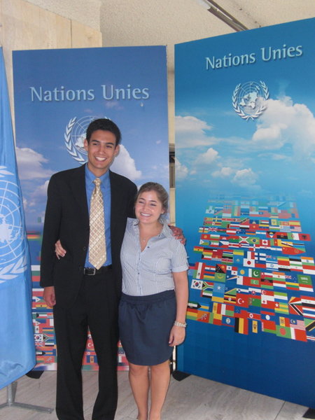 At the U.N.