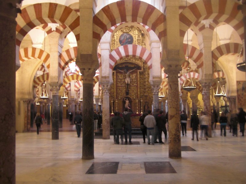 Inside the HUGE Mosque