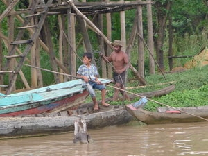 The village relies on fishing