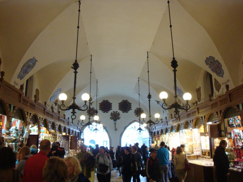 Krakow town square market