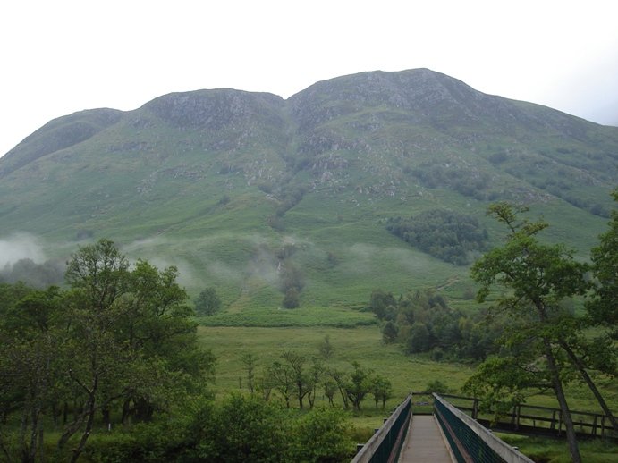Start of the trail at Ben Nevis