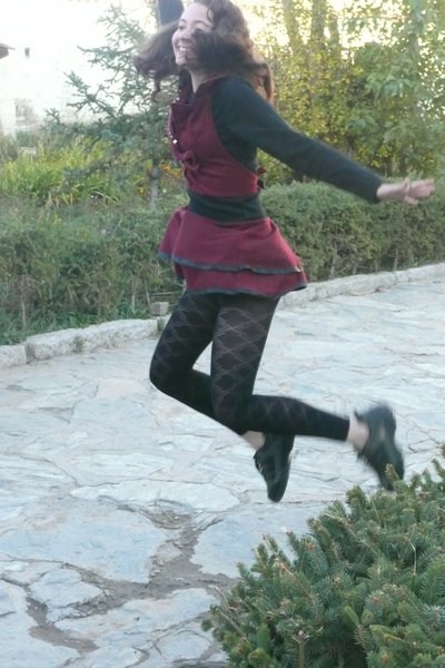 Kristiana jumping
