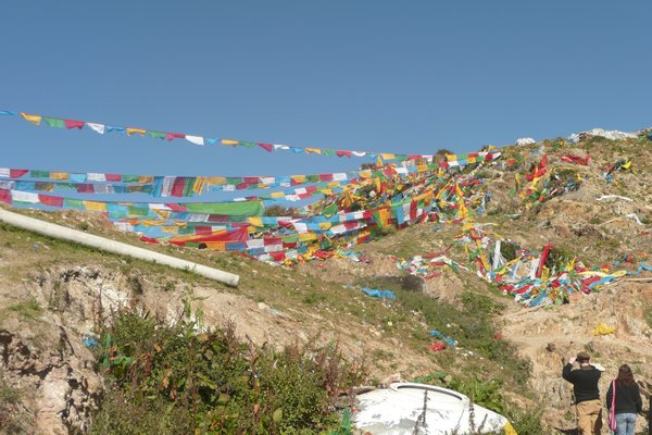 And prayer flags