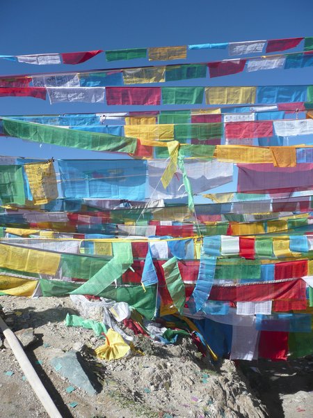 And prayer flags