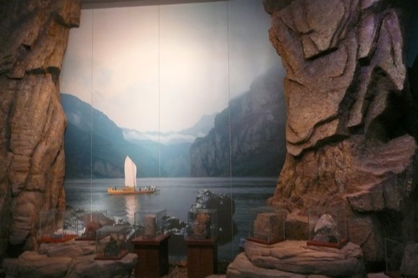 exhibit on the three gorges dam