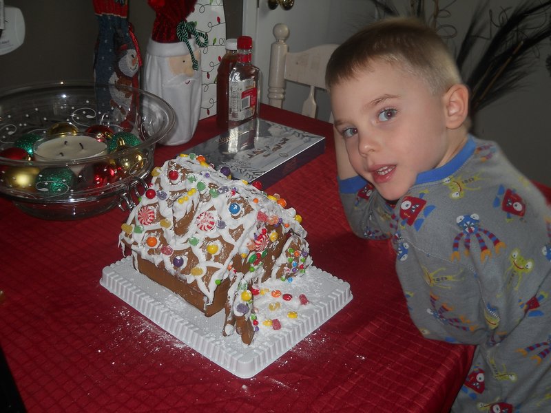 Coops and our Gingerbread House,,,,