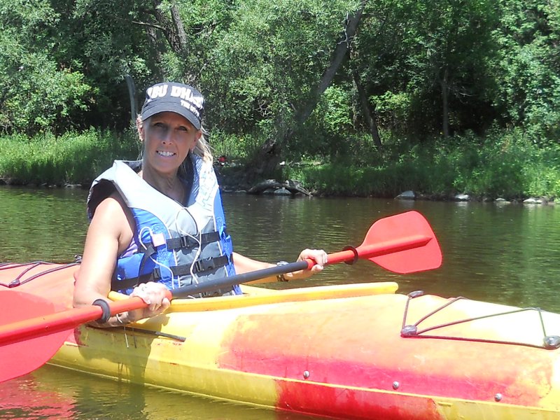 Kayaking on the Grand River...