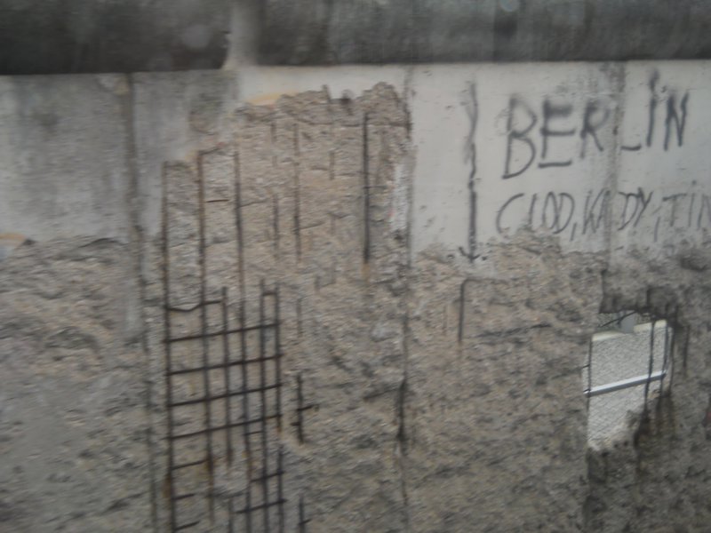I know this one too...the Berlin Wall