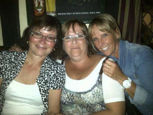At the Duke with Joanne and Patti