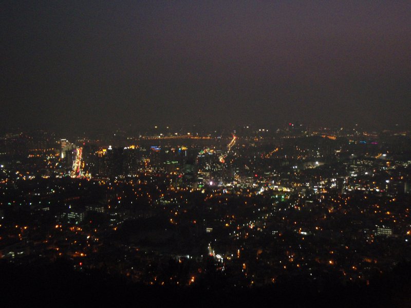 North Seoul Tower by night