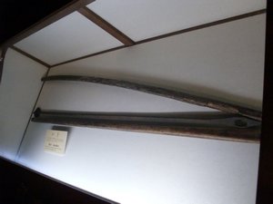Needle used to stitch the roof
