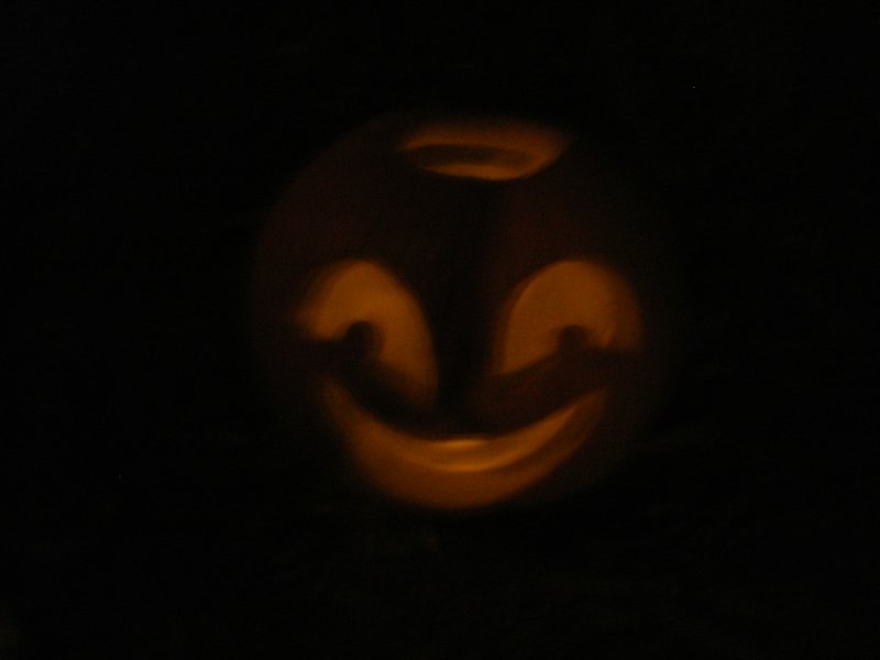 My happy pumpkin.