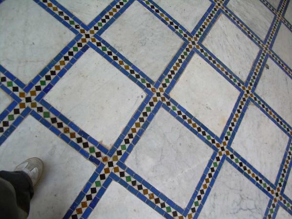 Lovely tiles on every floor!