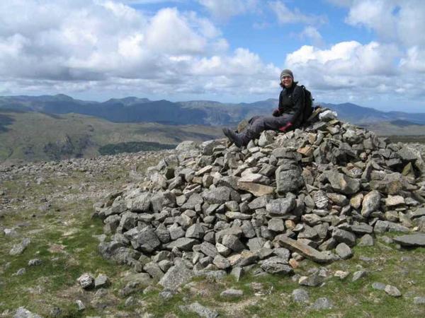 Me on a cairn