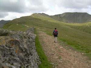 On the way to Helvellyn