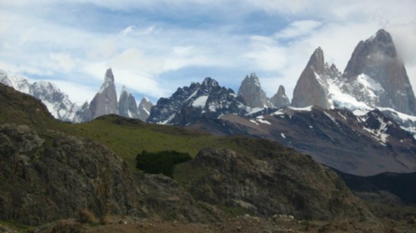 Torre and Fitz Roy massifs