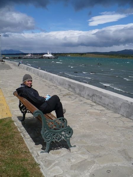 Relaxing in Puerto Natales