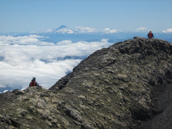 Summit of Volcan Villarrica