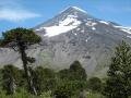 Volcan Lanin - we wanted to climb it but weren´t allowed!