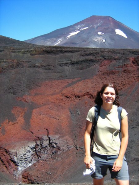 Me with Crater Navidad and Volcan Lonquimay