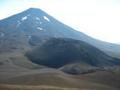 Volcan Lonquimay with Crater Navidad in front