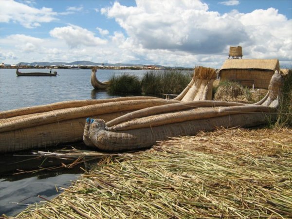 Reed boats, Uros Islands