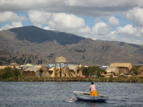 Uros Islands, near Puno