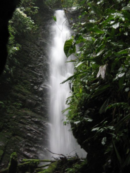 Waterfall near Mindo