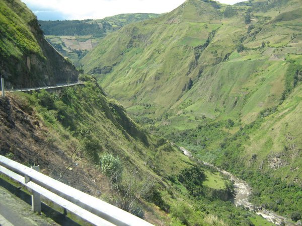 Road from Ipiales to Pasto