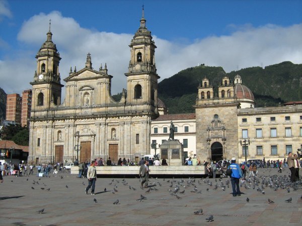 Main plaza, Bogota