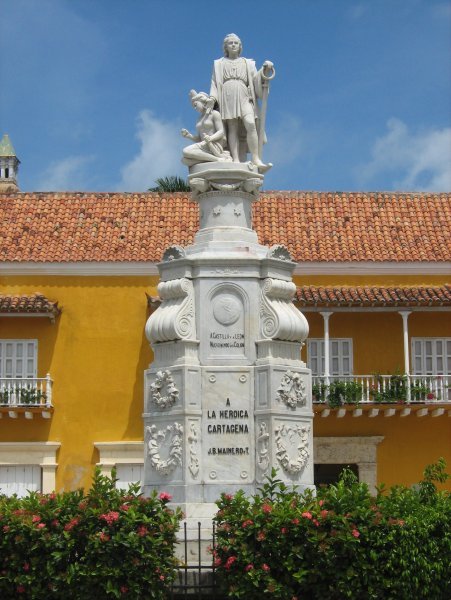Christopher Columbus in Cartagena
