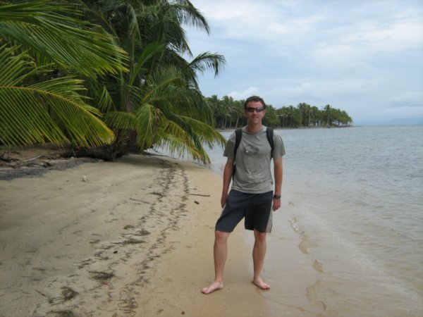 Barry on Playa Bocas del Drago