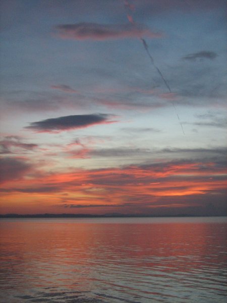 Sunset over Lake Nicaragua