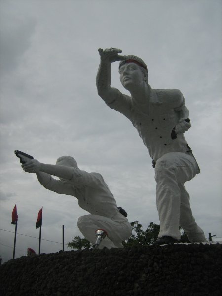 Sandinista statues, Matagalpa
