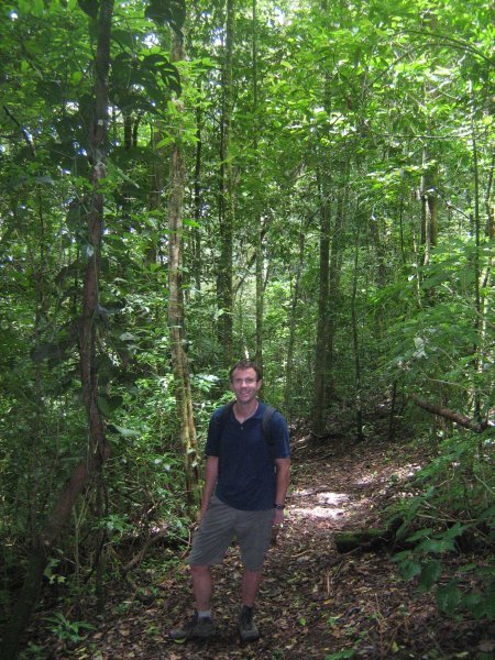 Barry during our hike through the Selva Negra, near Matagalpa