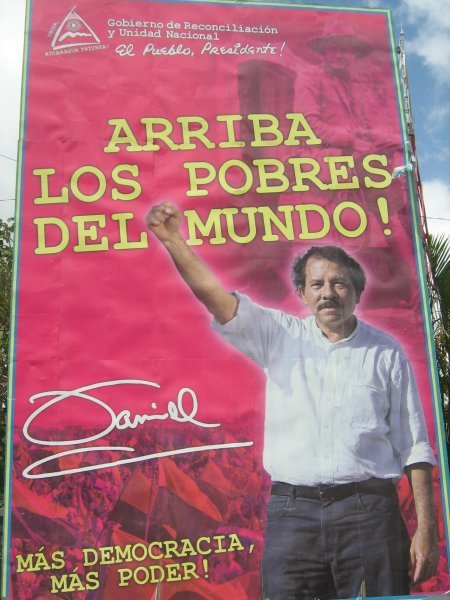 "Arise the poor of the world" Sandinista Election Poster